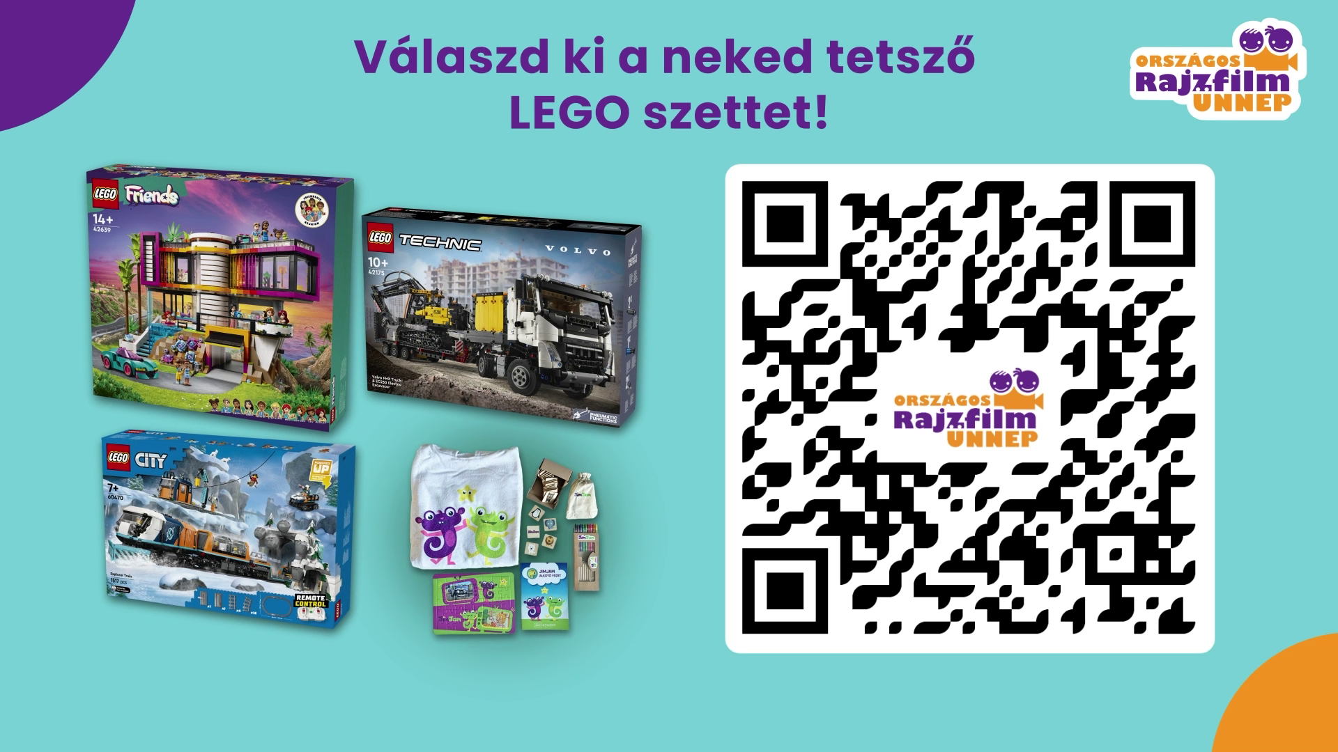 Rajzfilmünnep × LEGO Nyereményjáték spot